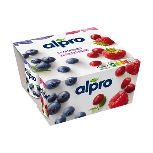 ALPRO POSTRE arándanos y frutos rojos 4 ud