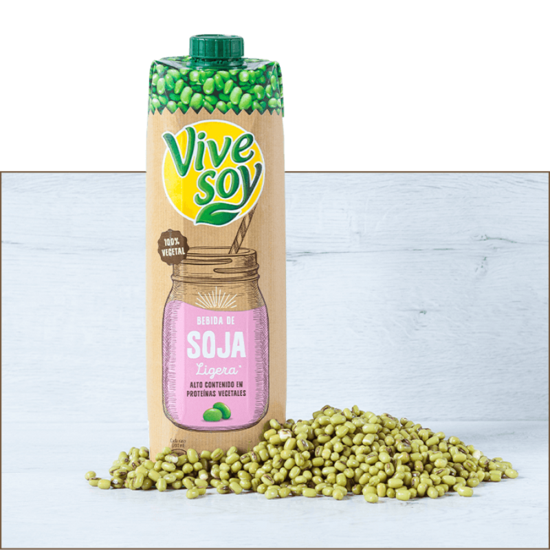 VIVESOY soja ligera brik 1 L
