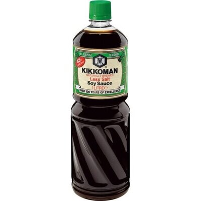 Salsa soja KIKKOMAN 43% menos de sal 1L Salsa soja KIKKOMAN 43% menos de sal 1L