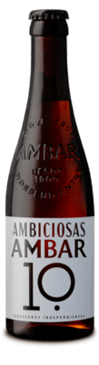 Cerveza AMBICIOSAS AMBAR 10 33cl