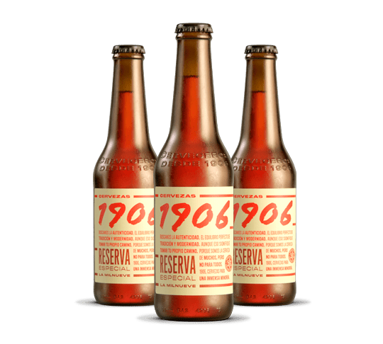 Pack 6 x 33cl cerveza 1906 reserva especial