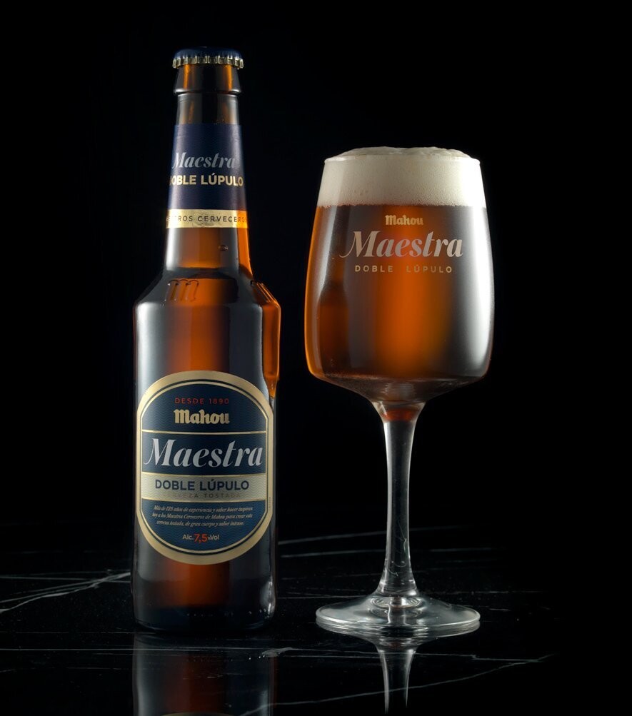 Mahou maestra doble lúpulo 33cl