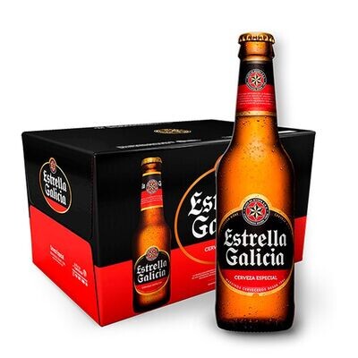 Pack 6 x 33 cl bot ESTRELLA GALICIA especial