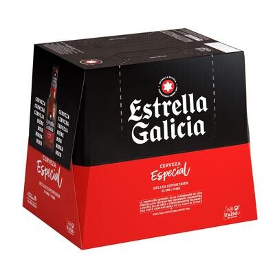 Pack 6 bot 25 cl cerveza ESTRELLA GALICIA especial