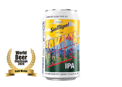 YAKIMA VALLEY IPA cerveza San Miguel lata 33 cl