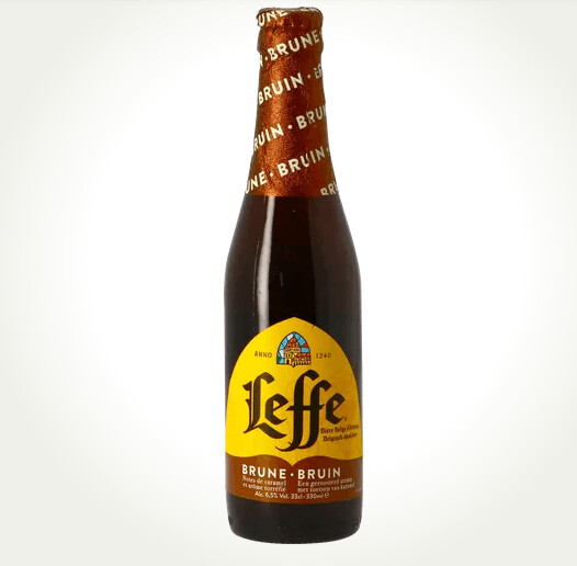 LEFFE brune cerveza 33 cl