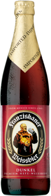 FRANZISKANER weissbier dunkel cerveza bot 50 cl