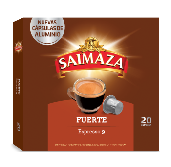 Café SAIMAZA fuerte 20 cápsulas