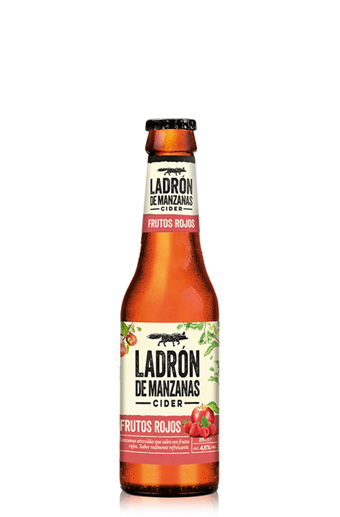 6x25 cl LADRÓN DE MANZANAS cider frutos rojos