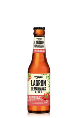6x25 cl LADRÓN DE MANZANAS cider frutos rojos