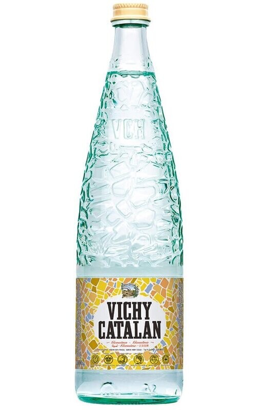 VICHY CATALAN agua mineral con gas 1 L