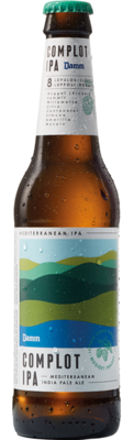 Pack 6 x 33 cl Cerveza COMPLOT IPA DAMM Mediterránea.