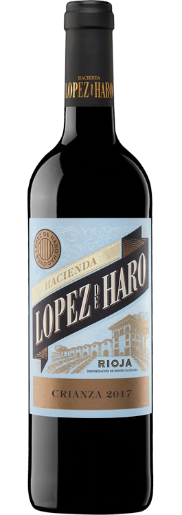 LOPEZ DE HARO vino crianza 2017 75 cl