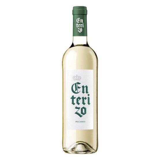 ENTERIZO vino blanco macabeo 75 cl