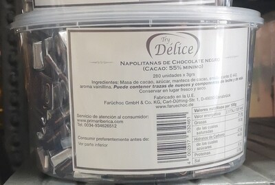 Try Délice napolitanas chocolate negro 280 ud