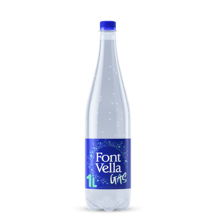 Font Vella agua con gas 1 L