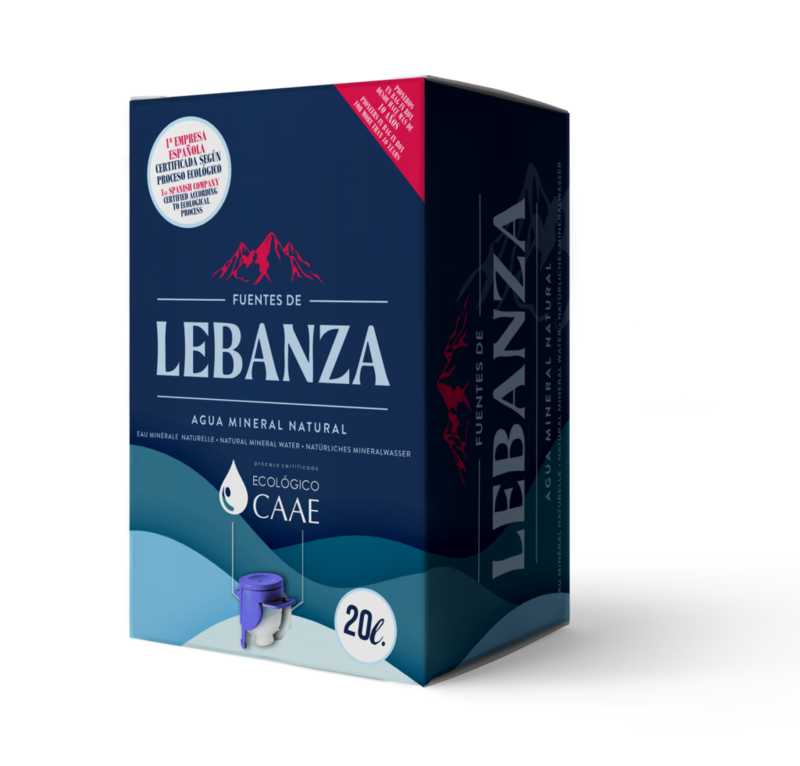 Lebanza Bag in Box aigua mineral 20 L
