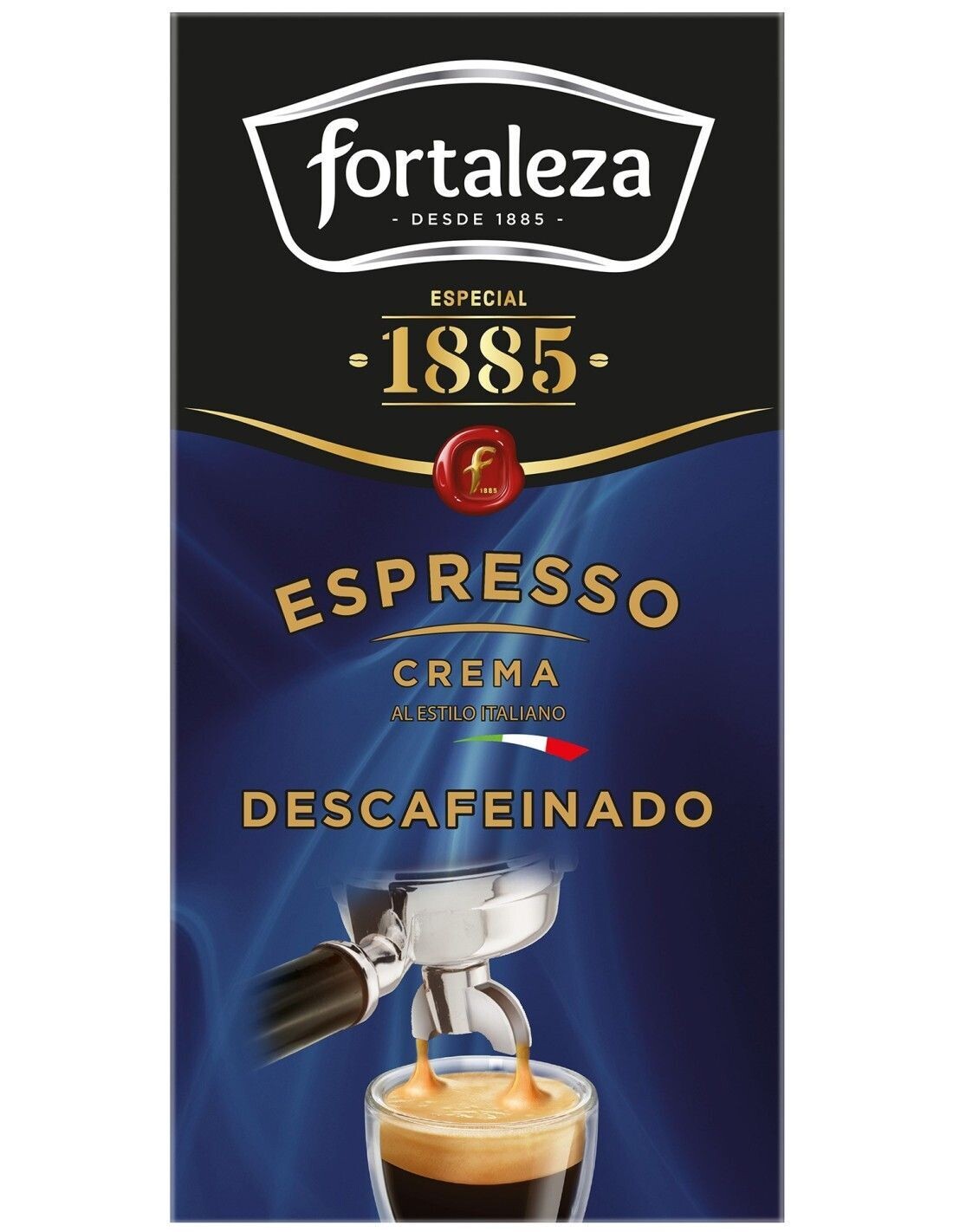 Café Molido Descafeinado Espresso Fortaleza 250g