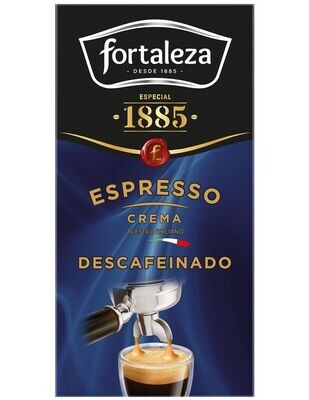 Café Molido Descafeinado Espresso Fortaleza 250g