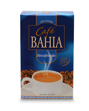 Café BAHIA molido descafeinado 250 g
