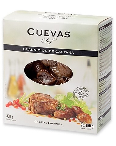 Guarnición de castañas CUEVAS 300 g