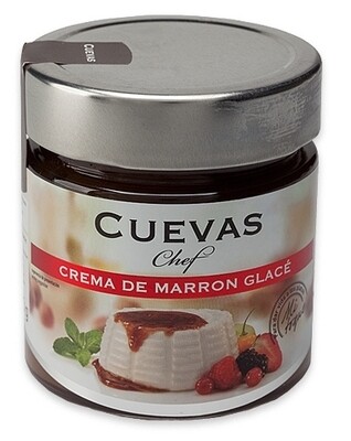 Crema de castañas marron glacé CUEVAS chef tarro 285 g