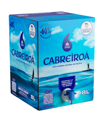 Agua Cabreiroá 8 L bag in box