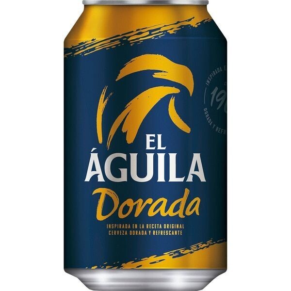 Cerveza EL ÁGUILA dorada llanda 33cl