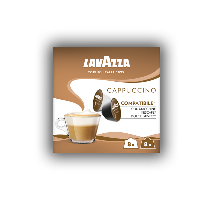 LAVAZZA café capuccino 16 cápsulas