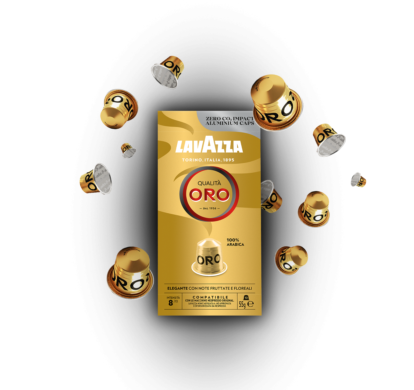 LAVAZZA café qualità Oro 10 cápsulas