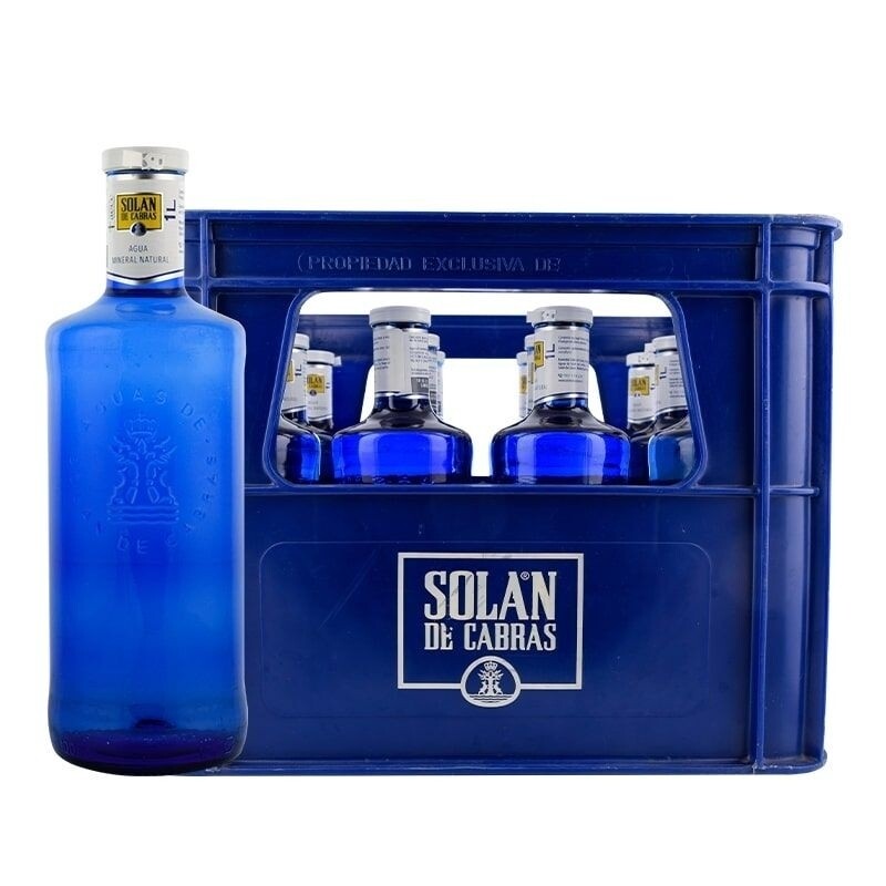 Agua Solan de cabras 12 x 1 L vidrio retornable