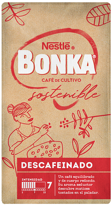 BONKA molido descafeinado 250 g