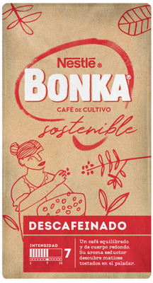 BONKA molido descafeinado 250 g