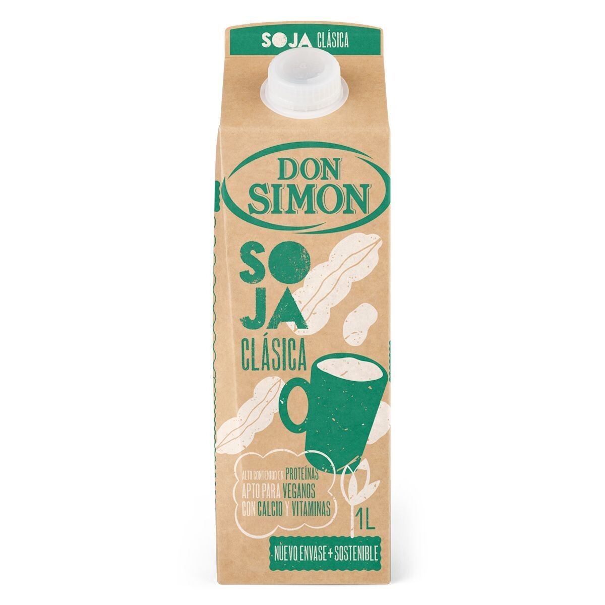Bebida soja clásica DON SIMÓN 1 L