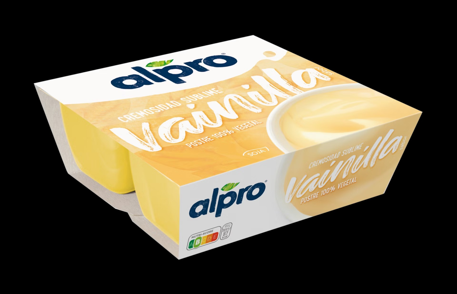 Alpro postre vainilla 4 x 125 g Alpro postre vainilla 4 x 125 g