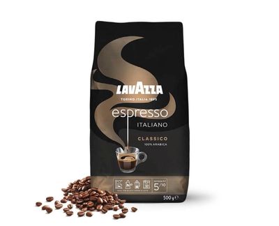 LAVAZZA café espresso italiano en grano 500 g