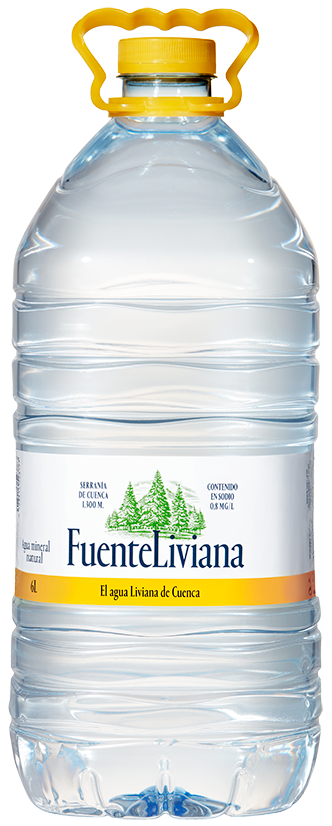 Agua Fuente Liviana 6L caja 3 ud
