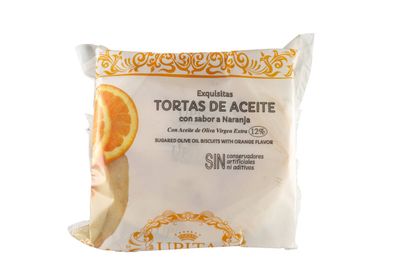 Tortas de aceite con naranja