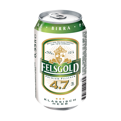 Cerveza alemana Felsgold 33 cl
