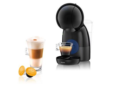 De'Longui Piccolo XS manual negra Dolce Gusto