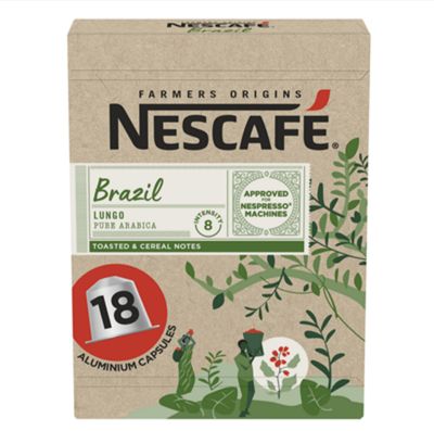 Nescafé farmers origins café Brazil 18 cápsulas Nescafé farmers origins café Brazil 18 cápsulas