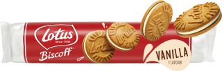 LOTUS BISCOFF rellenas de crema vainilla x15 110 g