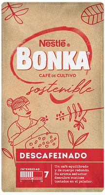 BONKA molido descafeinado 250 g