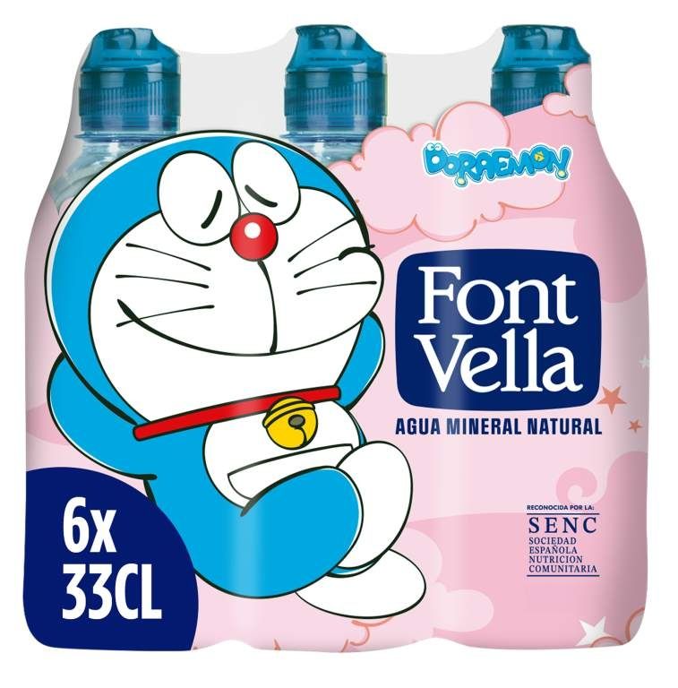 Agua Font Vella kids 6 x 33 cl Agua Font Vella kids 6 x 33 cl