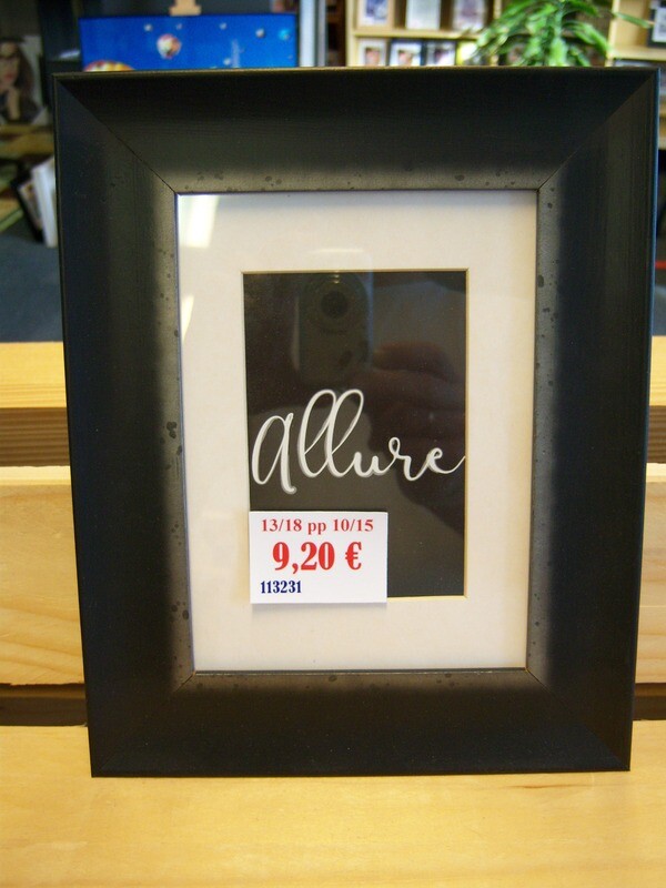 allure noir large moulure