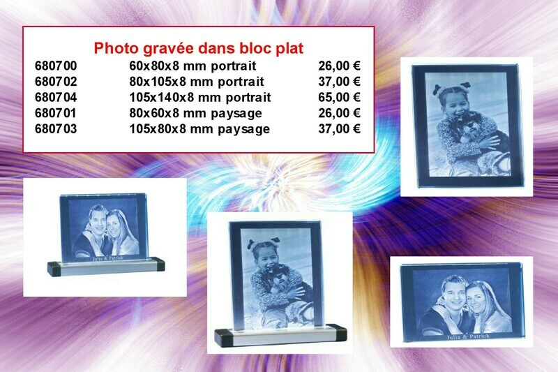 Bloc plat à partir de 26,00 € hors frais d&#39;emballages et livraison 12,50 € par commande