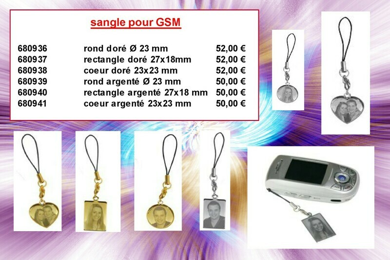 Sangle gsm à partir de 50,00 € hors frais d&#39;emballages et livraison 12,50 € par commande