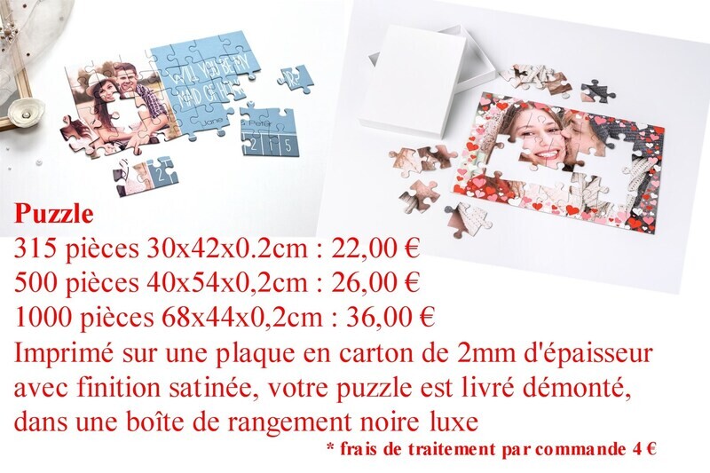 puzzle à partir de 26,00 €