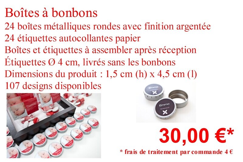 Boite à bombons