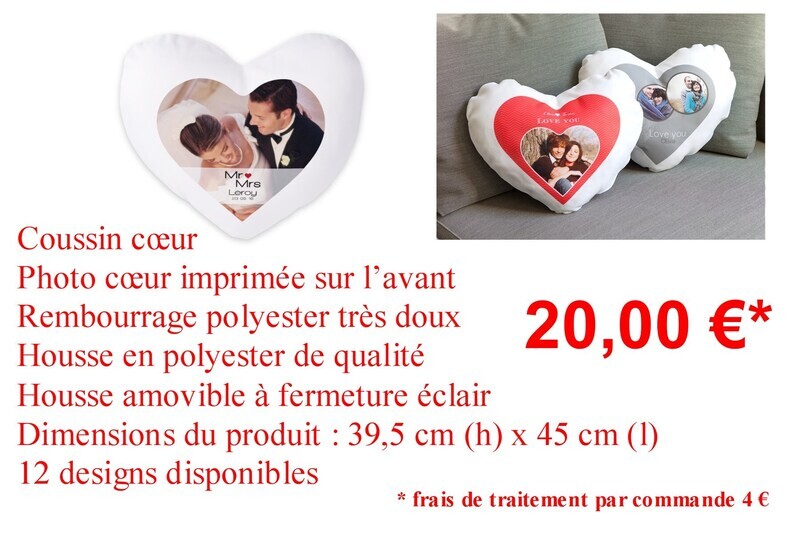 Cousssin coeur